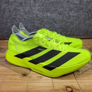 Adidas Adizero Adios Pro 4 Mens 12.5 Lucid Lemon Neon Yellow Green Running Shoes